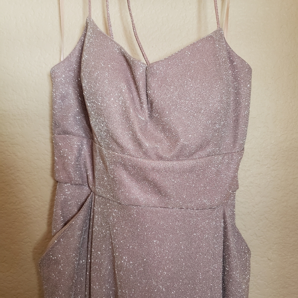 Blush David's Bridal Prom Dress 13/14